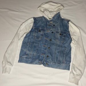Forever 21 Denim and cotton jacket or sweater